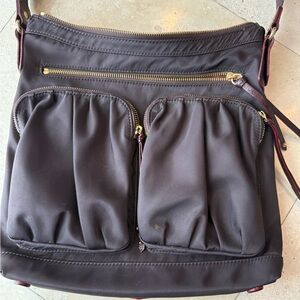 MZ Wallace Crossbody Bag with Gold Accents